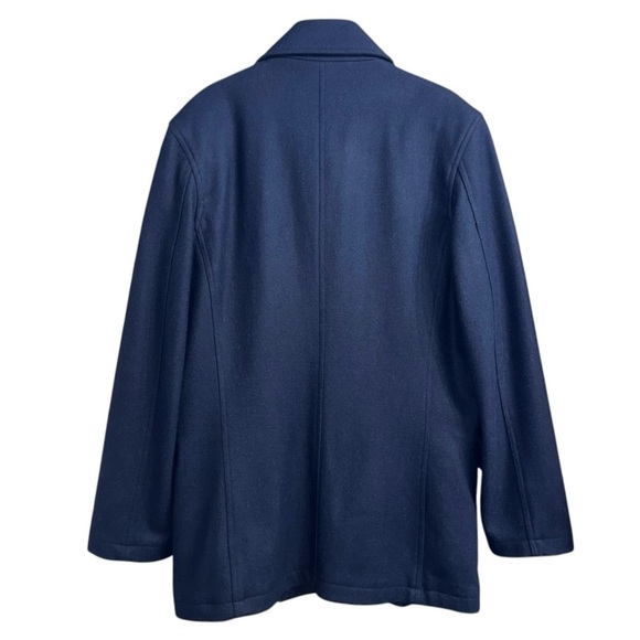 Kenneth Cole Reaction (EUC) Men’s Wool Blend Coat Size Large - Picture 2 of 8